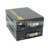 Newest 60M DVI KVM Extender Over Cat5e/6 With Mini USB Cable With 1080P thumbnail-2