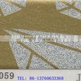 glitter Self adhesive plastic PVC cold laminated membrane film for decoration item 7059