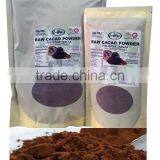 Bulk Packaging Pure RAW CACAO POWDER, Un-Defatted, 100% Natural, Un-Refined