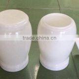 Natural Crystal White Marble Funeral Cremation Urns thumbnail-1