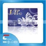 Gold Hot Stamping Glittering Pvc Card With Flat Number thumbnail-1