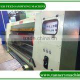 Italy Quality 3200mm Cow Leather Double Blade or Double Felt Sammying and Setting Out Machine thumbnail-4