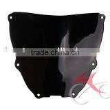For HONDA VTR1000F 1997-2005 BLACK Windscreen Windshield thumbnail-1