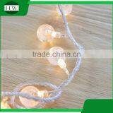 50 LED Warm White Fairy Christmas Wedding Decoration Party Battery Led Crystal Magic Ball Light thumbnail-2