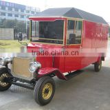 Royal unique design suitable price model T car ice cream carts food transport vehicle