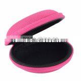 1680D Rose Red Hard EVA Shell Earphone Case Bag Eva Travel Carrying Case thumbnail-6
