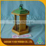 Decorative Beautiful Stand Wooden Bird House Feeder thumbnail-5