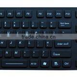 Rugged and Waterproof Industrial Silicone Keyboard JH-IKB105 USB and PS/2 105 Keys Keyboard thumbnail-1