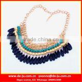 Diamond Alloy Chain Imitation Pearl Necklace thumbnail-1