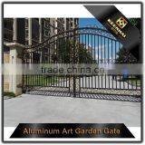 Home&Garden Decoration Powder Coated Cast Aluminum Exterior Villa Door thumbnail-5