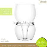 Original Designed Fancy Borosilicate Glass Candle Holder Tealight Insert thumbnail-2