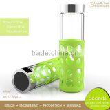 Sporting Goods Hand Blown Pyrex Glass Hot Sports Water Bottle thumbnail-4