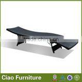 ALL WEATHER OUTDOOR RATTAN FOLDABLE SUN LOUNGER thumbnail-1