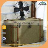 2016 Cohen Furniture New Design Eco-friendly Army Green Solid Wooden tv Table/canvas tv Stand/fabric Livingroom Furniture thumbnail-5