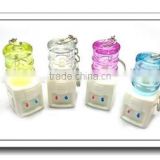 Colorful Water cooler design LED keychain