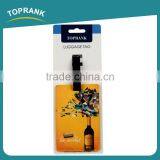 Toprank Wholesale Manufacturing Fashion Custom Full Color Printed PVC Luggage Tag Wedding Gift Luggage Tag thumbnail-2