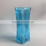 Wholesale Vertical Stripes Multicolor Glass Vase/glassware thumbnail-5