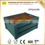 wholesale stained color deep paulownia wood storage tray