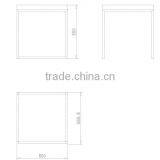 Factory Price Euro Style Metal Base Side Table, Coffee Table thumbnail-5