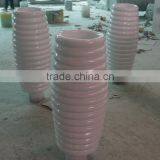 White Round Strong Planter thumbnail-1