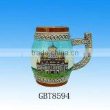 Barrel Ceramic Souvenir Mug With Famous Sight thumbnail-1