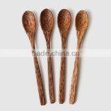 Natural Coconut Wood Spoon, Coco Wood Ladle, Coco Wood Condiment Spoon thumbnail-3