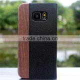 Classical Chinese Walnut/bamboo/rosewood/cherry Card Bumper/pocket Cell Phone Case for Samsung thumbnail-1