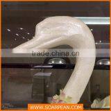Exquisite Fiberglass Life-size Decorative Swan Statue thumbnail-3