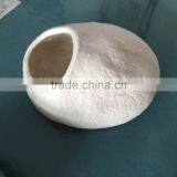 Gray Felted Wool Cat Cocoons thumbnail-6