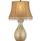 BISINI Luxury Antique Firework Pattern Ceramic Table Lamp thumbnail-1