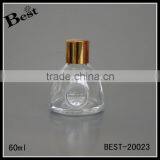 Best Sellers Cosmetic Packaging High Quality Clear Round Glass Bottle 60ml Fragrance Perfume Bottle Glass thumbnail-1