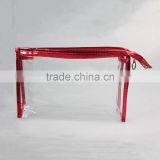 Eco-friendly Large Compartment Clear PVC Women Handbags Recyled Wash Organizer Bags Waterproof Makeup Pouch thumbnail-3