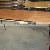 wooden Folded Banquet Table for garden
