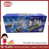 160g Mini Black Vanilla Sandwich Biscuits thumbnail-1