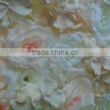 High Quality Customized 50*50c Rose Artificial Flower Wall for Wedding Decoration Stage Background Decoration thumbnail-2