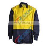 155gsm Lightweight Mosquito Repellent Work Shirt for Mining