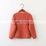 Cotton Girl Sweater With Long Sleeve Knitwear Jumper Pullover Manufacturers thumbnail-3