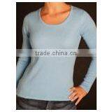 Pure Cashmere Round Neck Long Johns thumbnail-1