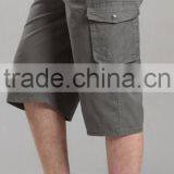 Man Shorts, MTM Service, Light Gray Cargo Shorts thumbnail-2