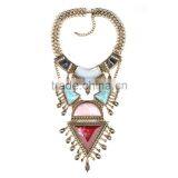 New Design Multilayer Moonstone Alloy Necklace Jewelry Wholesale thumbnail-2