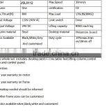 Single Foot Electric Height Adjustable Desk thumbnail-2