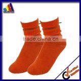 Solid Color Cable Knit Boot Socks With Lace thumbnail-1