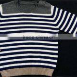 Wholesale Kids Boys Knitted Sweater Pullover Long Sleeve Boys Sweater With 2 Colour(W28) thumbnail-1