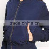 MGOO 2017 New Designs Bomber Jackets Custom Long Sleeves Zip Up Girls Fancy Jacket Winter Tops Brand thumbnail-3