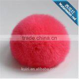 Brand New Rabbit Fur Pom Ball Keychain With High Quality Tmq-157 thumbnail-6