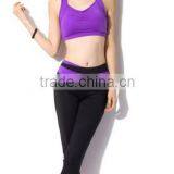Purple Yoga Clothing Women Sports Aerobics Pant Suit thumbnail-1