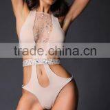 Runwaylover 079 New Style 2017 Ladies Fashion Beaded Bodysuits thumbnail-6