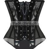Instyles Delicious Burlesque Sexy Mesh Fully Boned Over-Bust Corset thumbnail-2