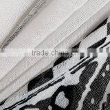 2017 Best Polyester & Cotton Women Long Cardigan Mid-long Style Printed Abstract Pattern White and Black thumbnail-4