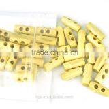 50Pcs/bag 25mm Custom Natural Wood Toggle Horn Buttons For Coat thumbnail-2